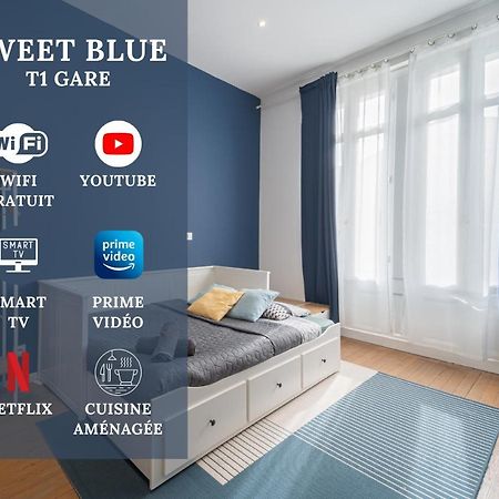 Apartmán Sweet Blue T1 Gare Libourne Exteriér fotografie