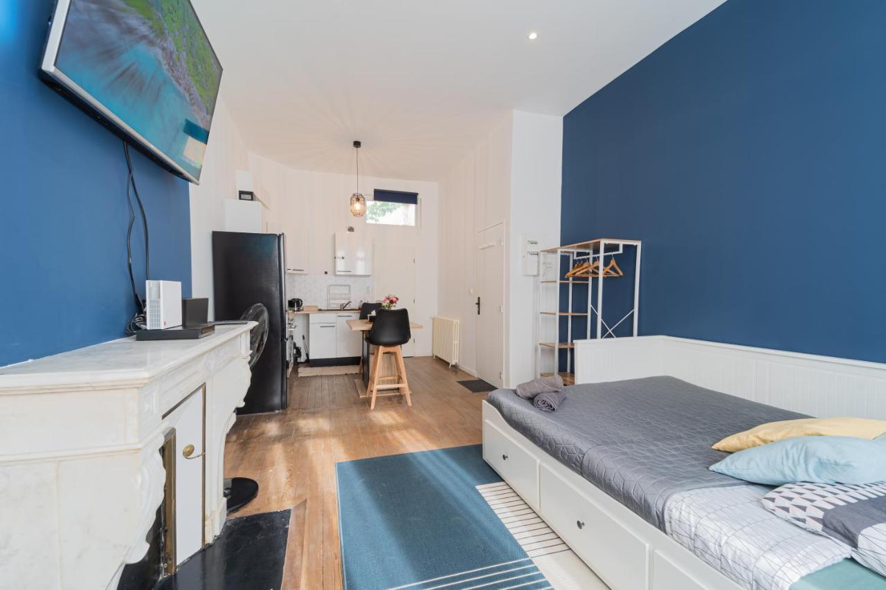 Apartmán Sweet Blue T1 Gare Libourne Exteriér fotografie